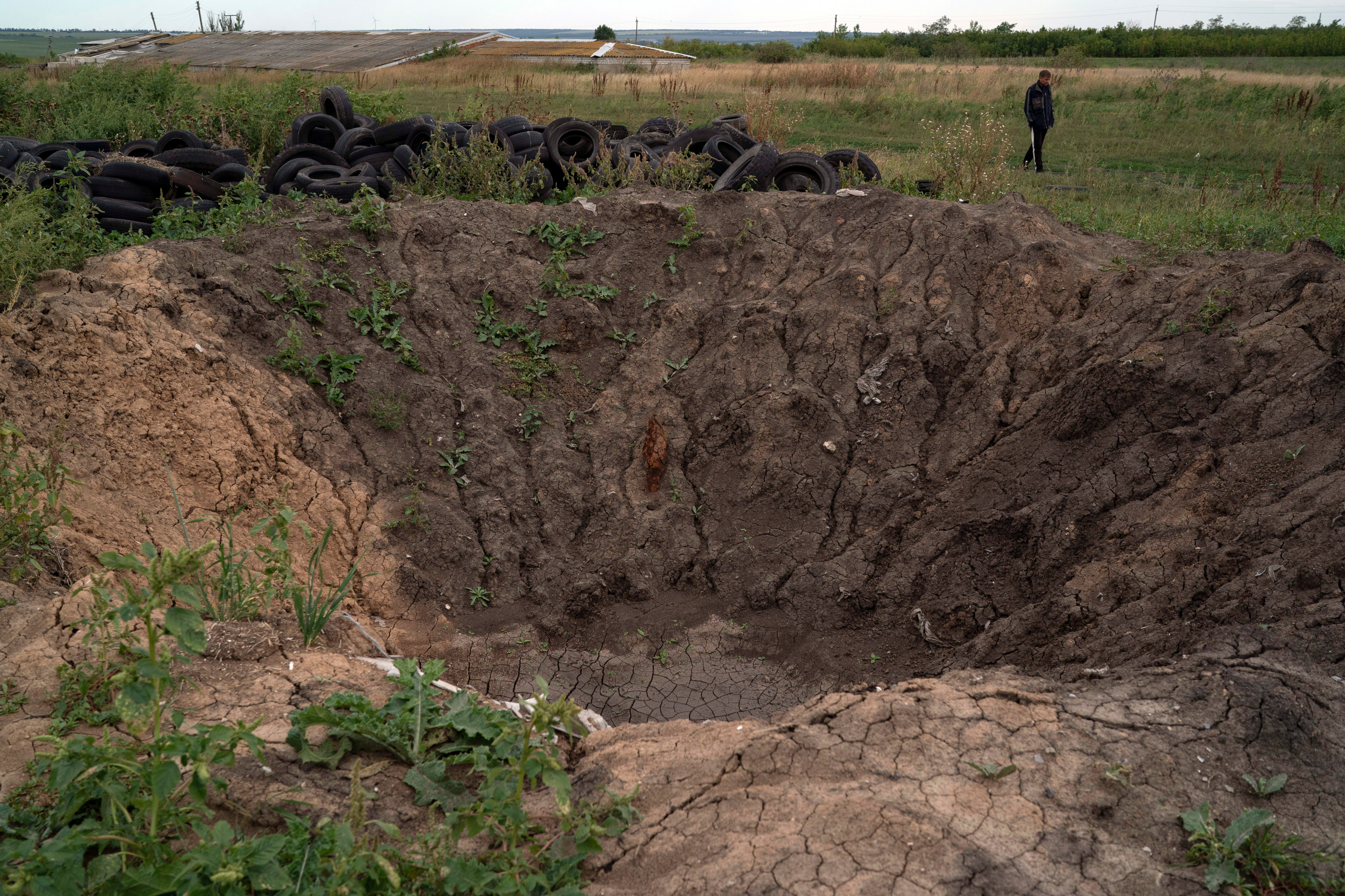 Russia Ukraine War Frontline Farming