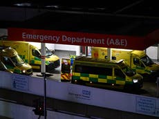 10% of A&E patients waiting more than 12 hours, NHS data shows