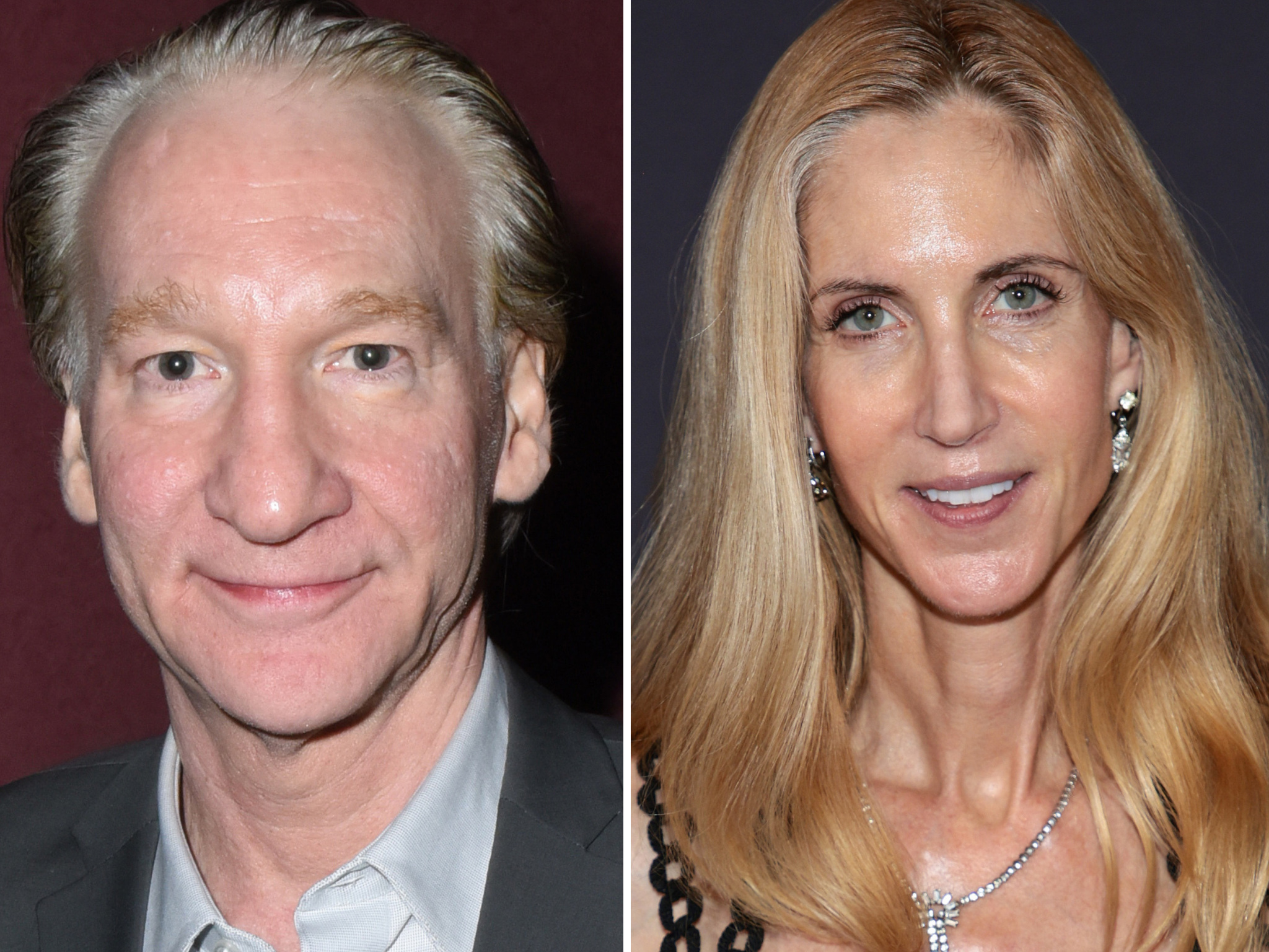 Bill Maher and Ann Coulter