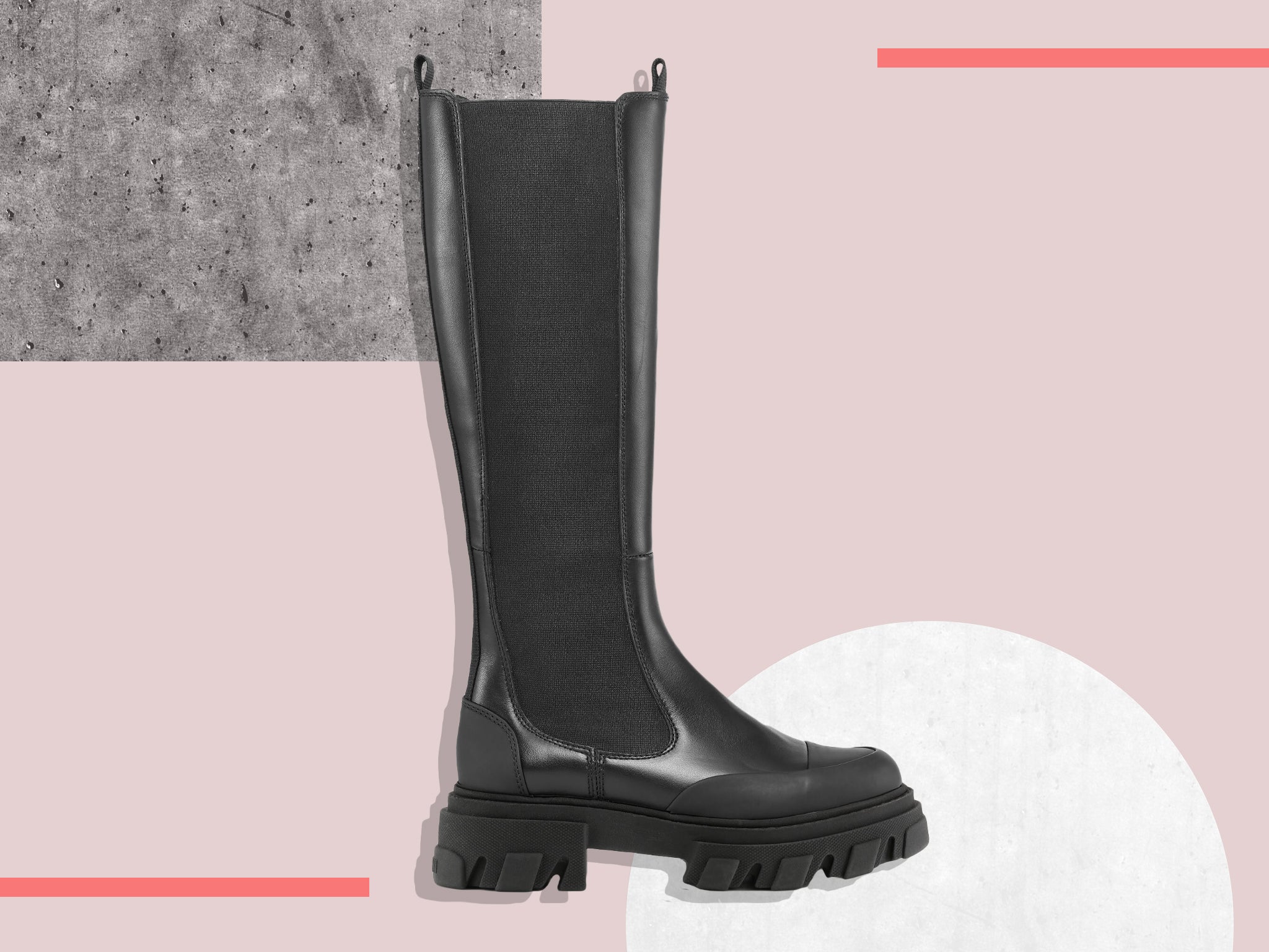 Krudt Lavet en kontrakt Forbedring George at Asda is selling a dupe of Ganni's knee Chelsea boots for £25 |  The Independent