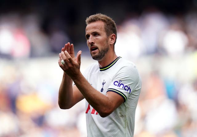 Harry Kane supports the bid to stage the World Cup hockey final at the Tottenham Hotspur Stadium (John Walton/PA)