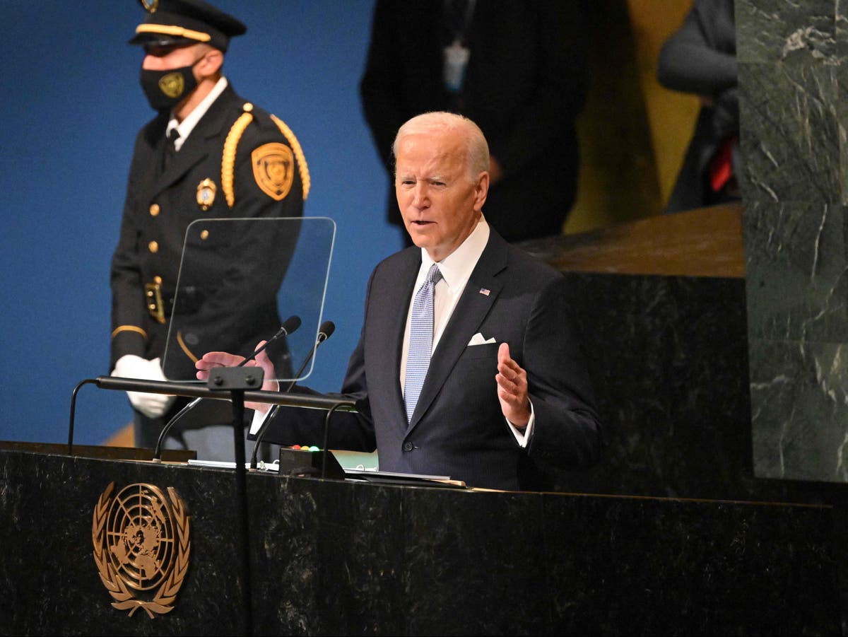 Biden sent a clear message to Putin in his UN General Assembly speech