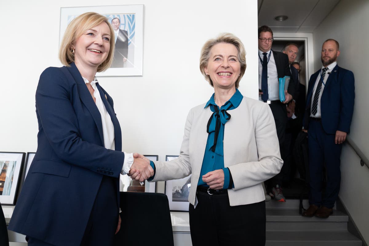 Liz Truss and Ursula von der Leyen unite to condemn Putin’s ‘failing’ invasion