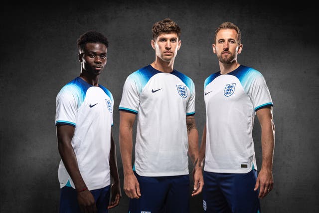 England have new kits out (FA handout)