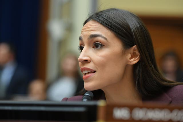 <p>US Congresswoman Alexandria Ocasio-Cortez has been a strong proponent of codifying reproductive rights into law </p>