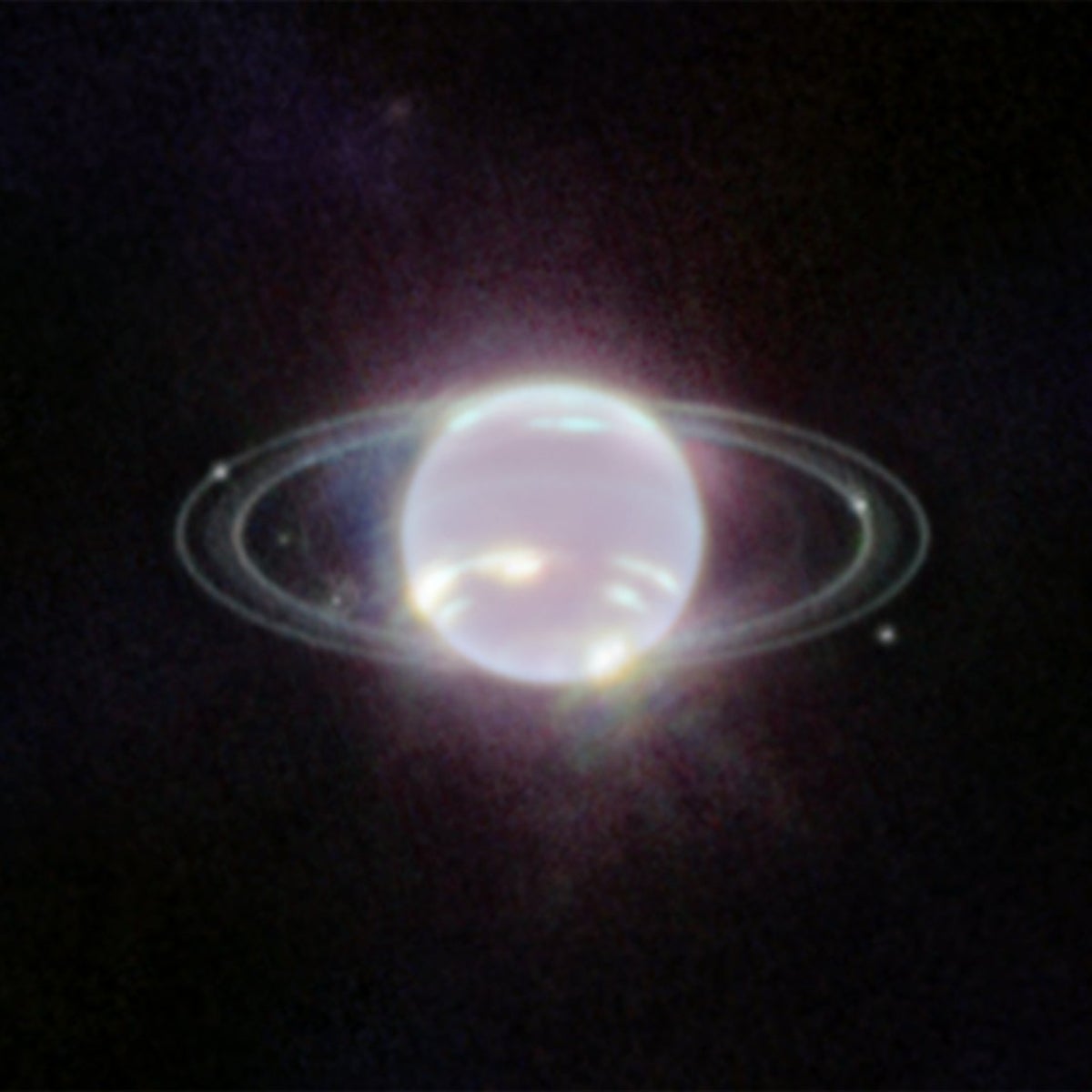 Ethereal Neptune glows in latest Webb Telescope photos