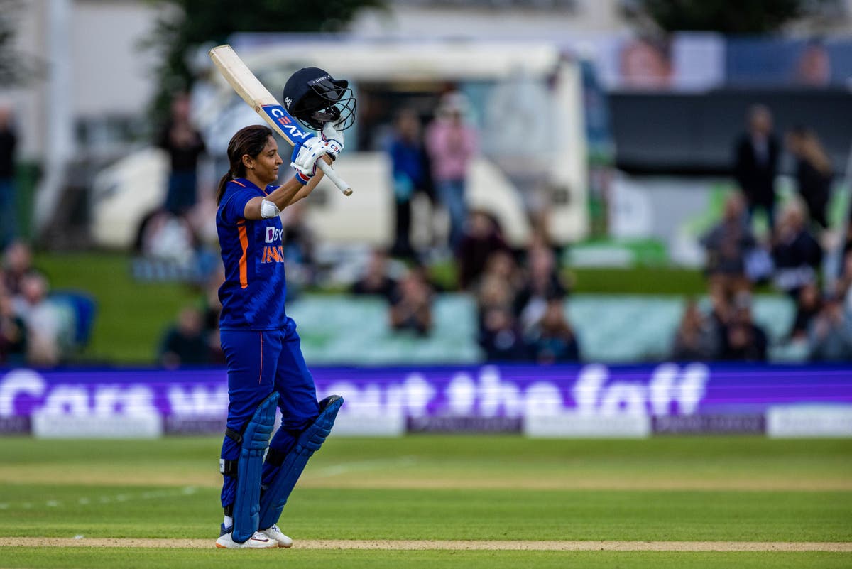 England suffer ODI series defeat to India after Harmanpreet Kaur ton