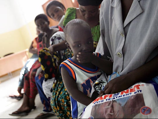 <p>Children in countries such as Tanzania are susceptible to malaria</p>