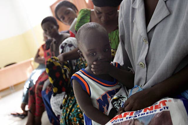 <p>Niños en países como Tanzania corren mucho riesgo de contraer malaria</p>