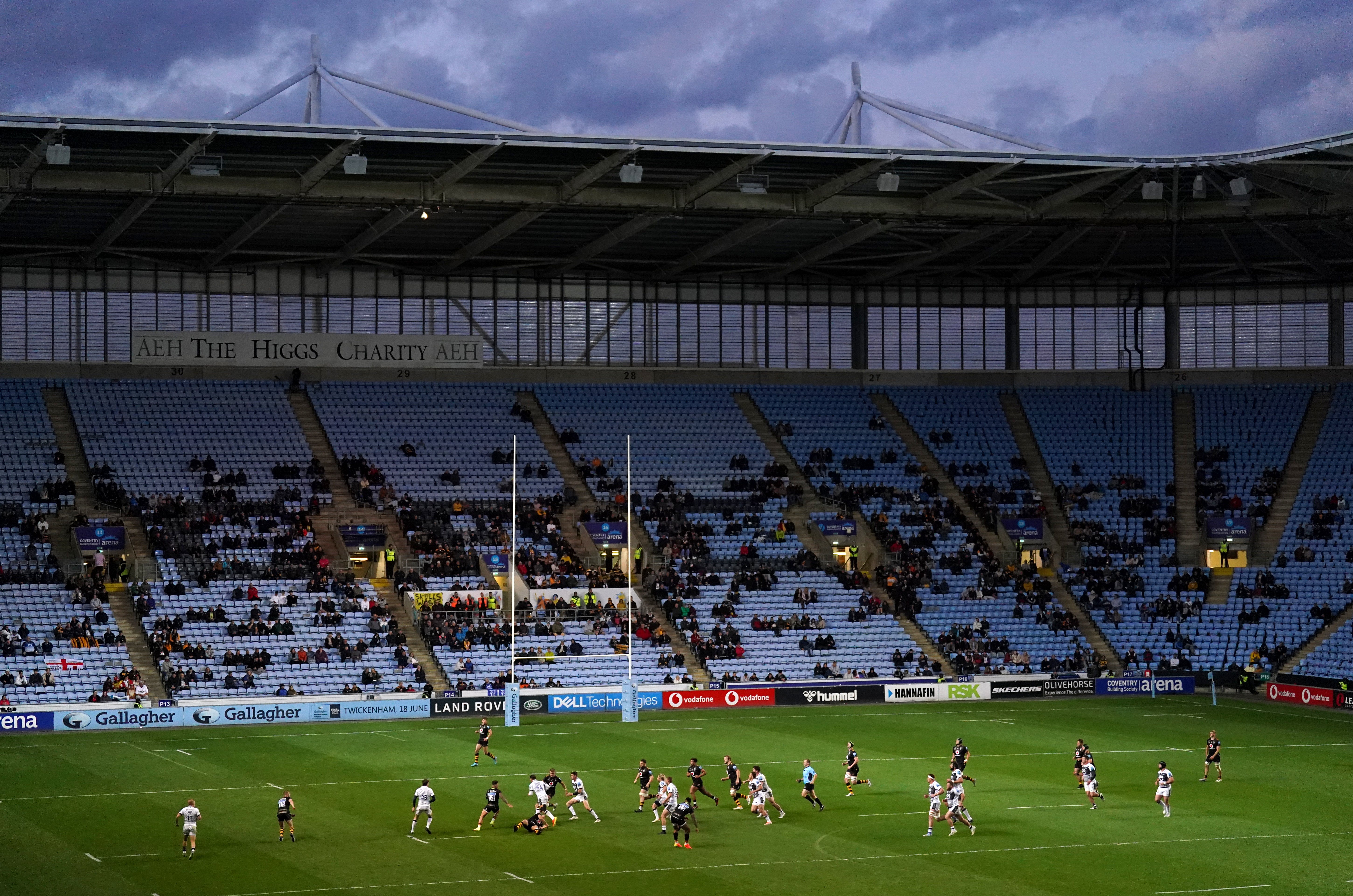 Wasps have joined Worcester in facing a desperate battle for survival (Tim Goode/PA)