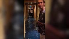 ‘Like a scene from Titanic’: Cruise-goer wakes to find ship flooding