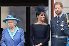 The Queen was ‘hurt and exhausted’ by Prince Harry and Meghan Markle’s decision to step down as senior royals, book claims