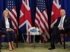 Brexit: Liz Truss tries to reassure Joe Biden over protocol plan