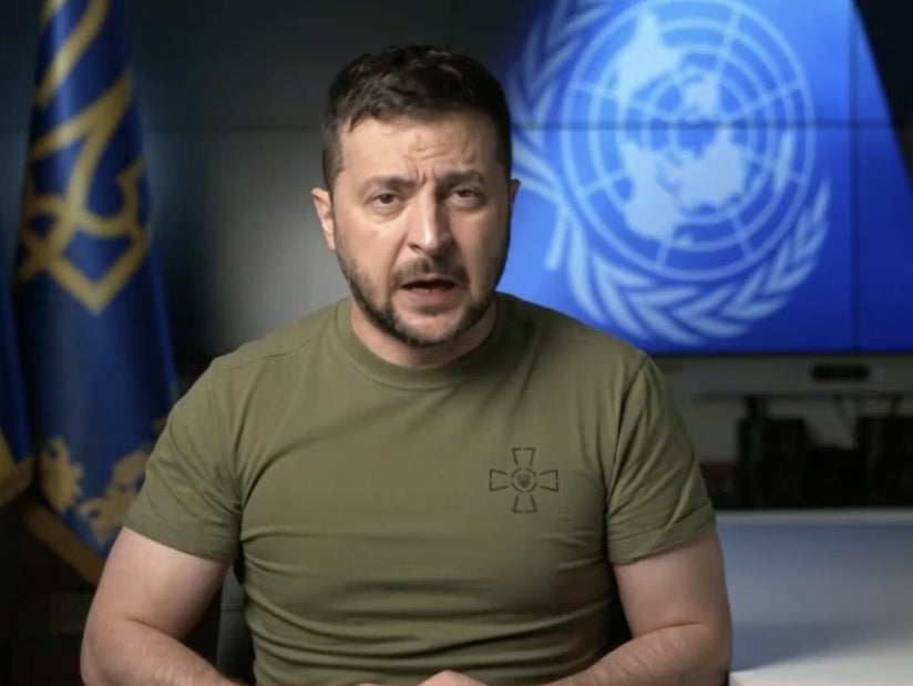 UN General Assembly: Zelensky Outlines 5-part Ukraine War Peace Plan In ...