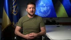 Full speech: Zelensky tells UN Ukraine is ready for ‘true, honest and fair peace’