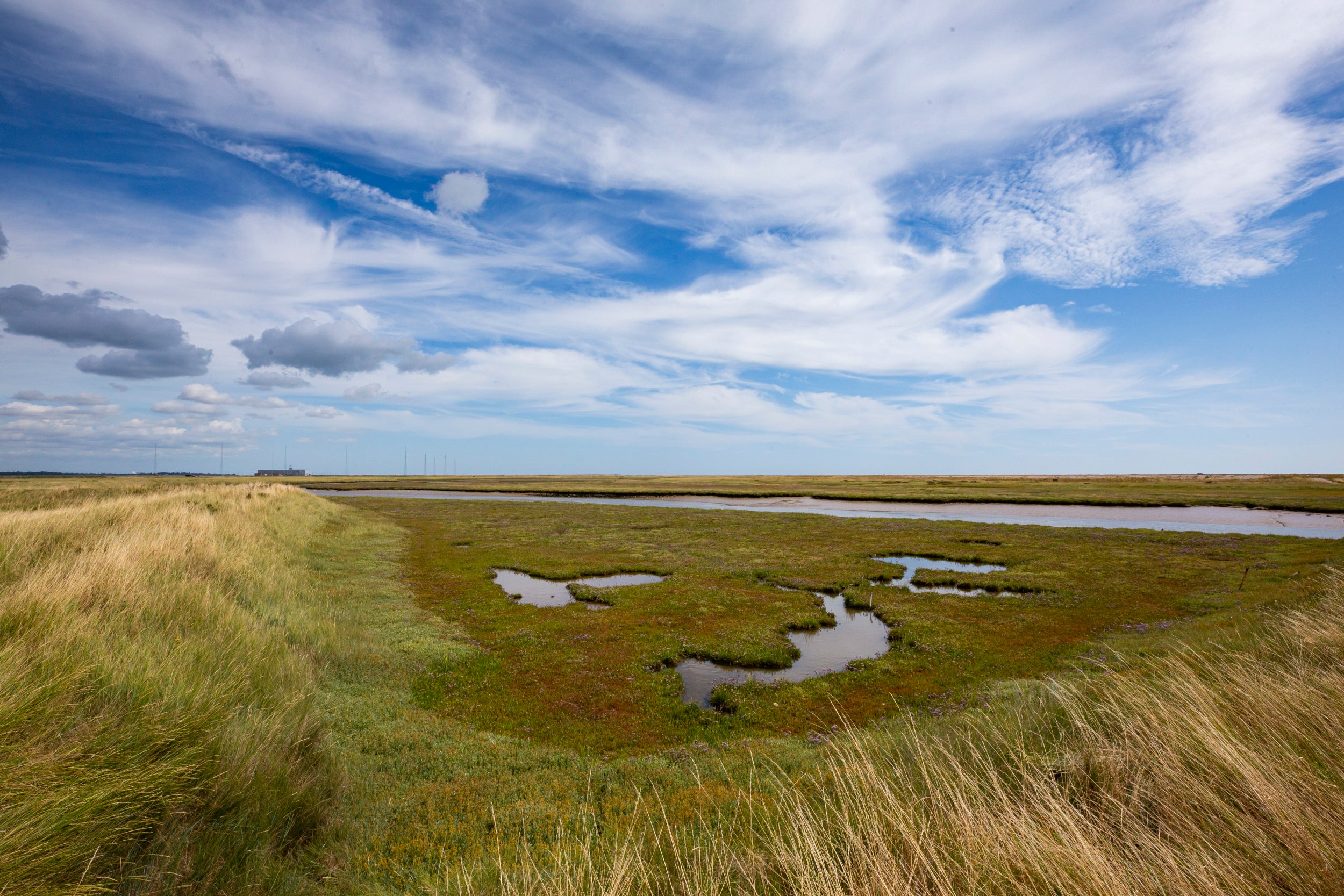 The remote and fragile habitat at Orford Ness National Nature Reserve, Suffolk (Chris Lacey/National Trust/PA)