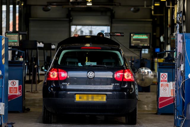 Drivers have serious concerns about Government proposals to relax MOT rules to ease the cost-of-living crisis, a new survey suggests (Liam McBurney/PA)