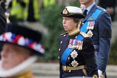 Anne to thank armed forces personnel for involvement in the Queen’s funeral