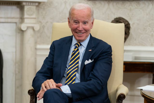 <p>Joe Biden at the White House </p>