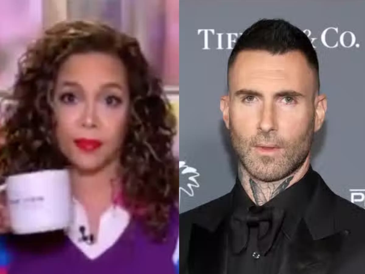 Sunny Hostin defends ‘rockstar’ Adam Levine over cheating accusations