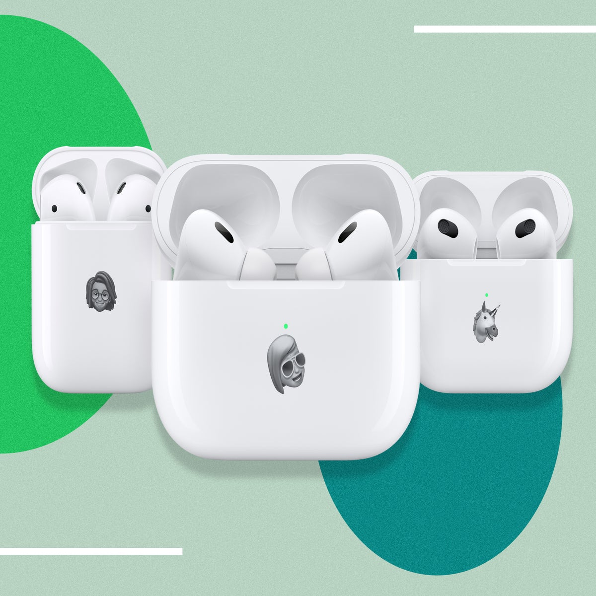 Emoji Apple Airpods Name Engraved Laser Engraving Engraved Apple