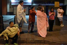 Mexico struck by another earthquake as 6.8 tremor kills at least two people