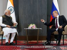 US in ‘deep talks’ with India about reducing reliance on Russian arms and oil