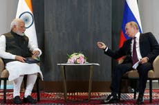 US in ‘deep talks’ with India about reducing reliance on Russian arms and oil