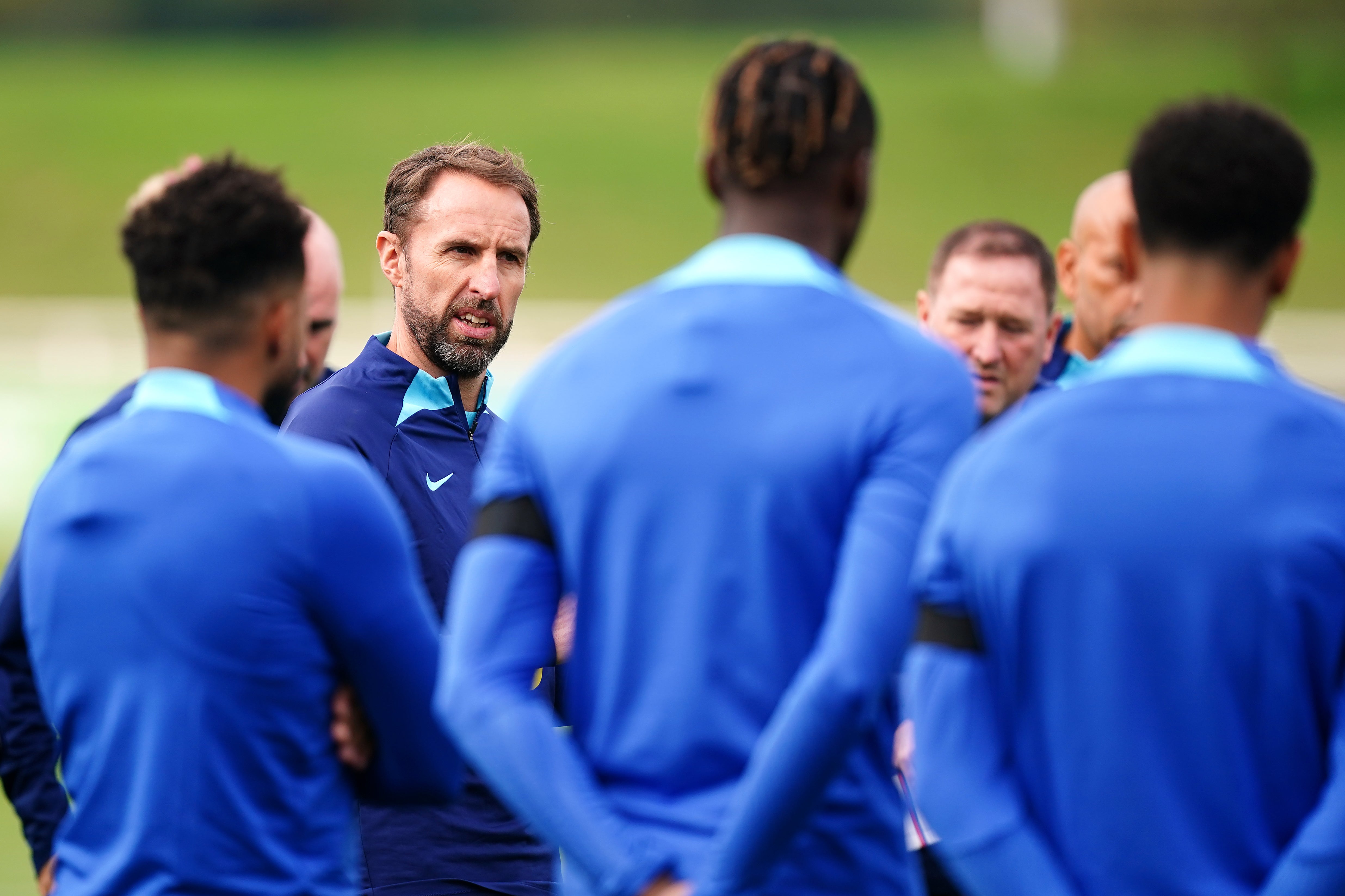 Gareth Southgate and England face Italy as their World Cup preparations intensify (Mike Egerton/PA)