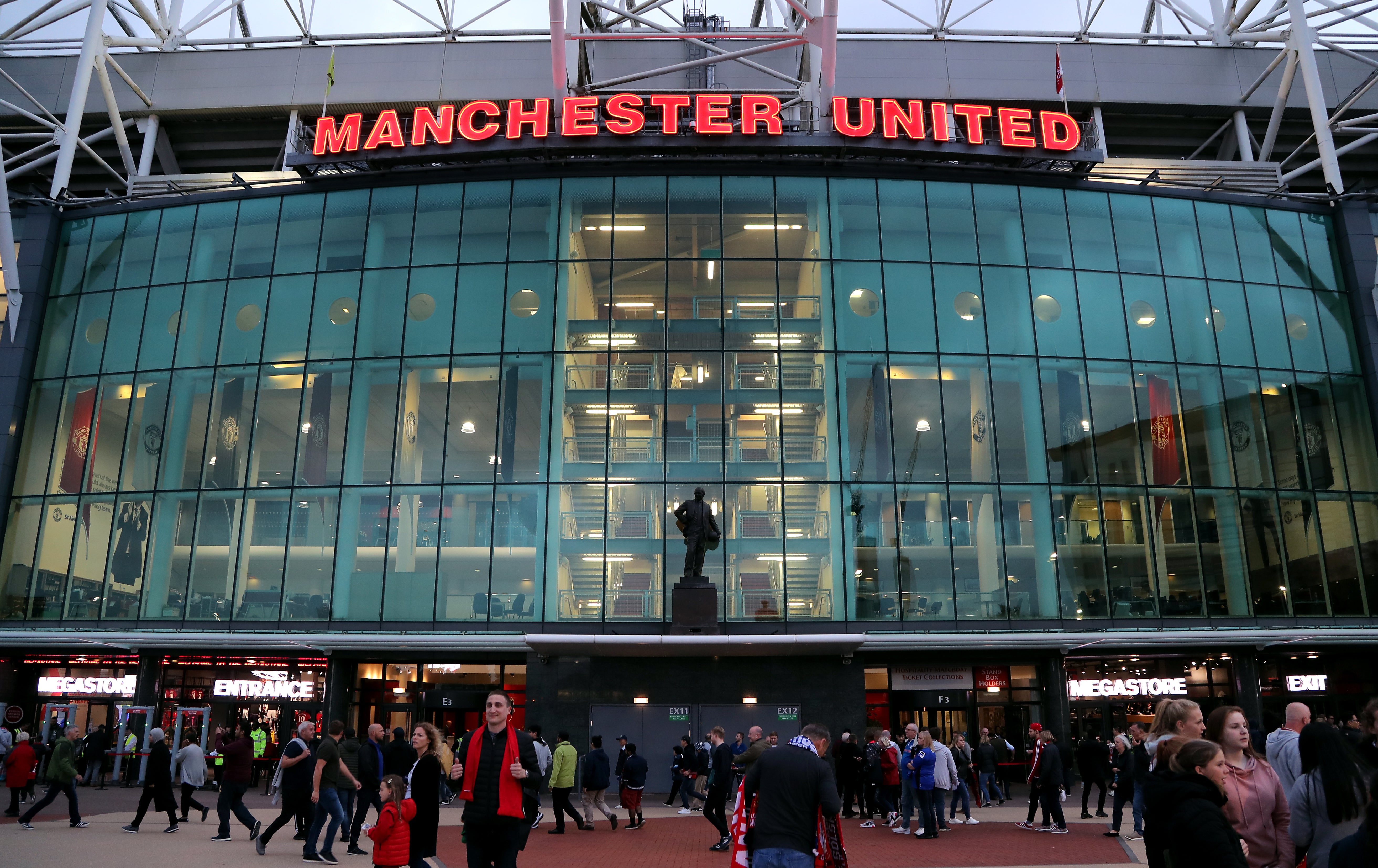Manchester United were put up for sale in November