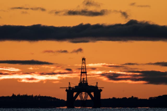 The UK Government has indicated its support for new licensing in the North Sea, expanding oil and gas operations (Jane Barlow/PA)