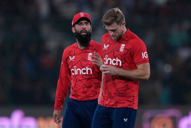 England captain Moeen Ali feels his gamble failed in Karachi (Anjum Naveed/AP)