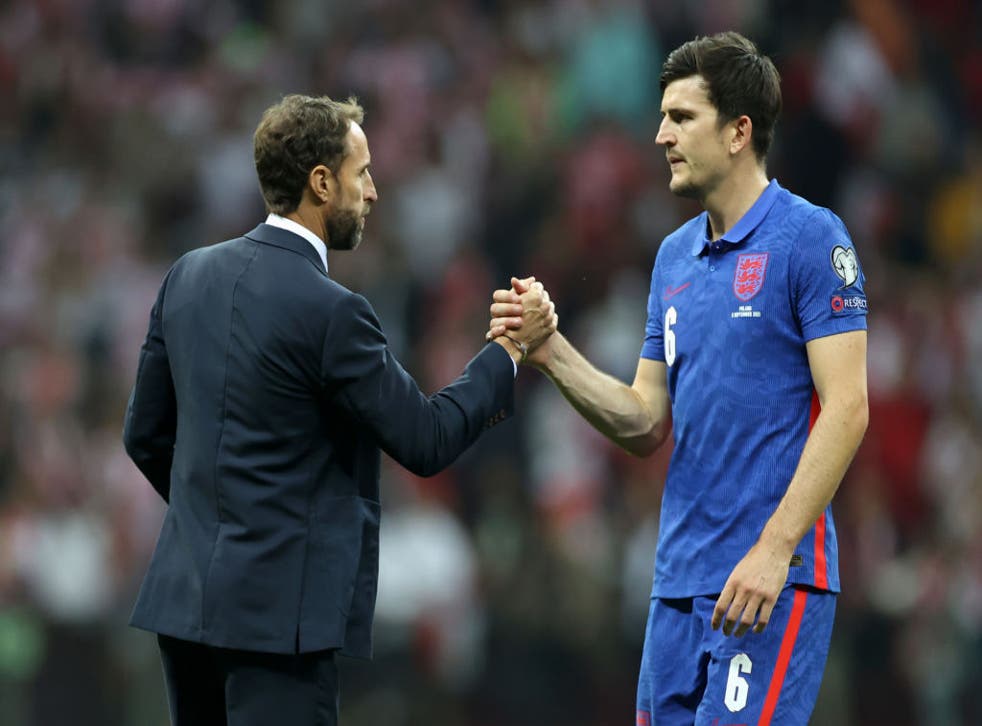 SOUTHGATE REWARDS HARRY MAGUIRE FOR HIS TRUST IN ENGLAND