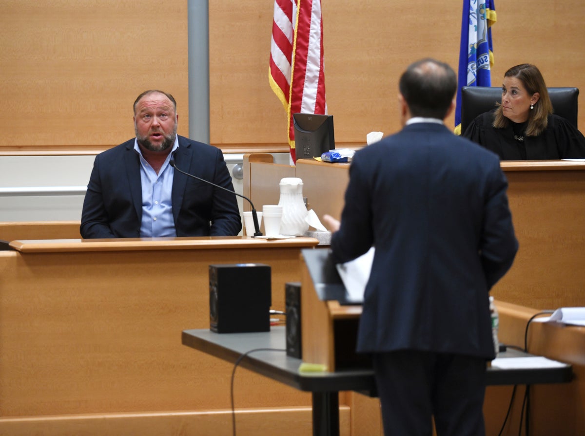 Alex Jones’ lawyer tells Sandy Hook judge he ‘expected more outbursts’ from Infowars host after sarcastic quip
