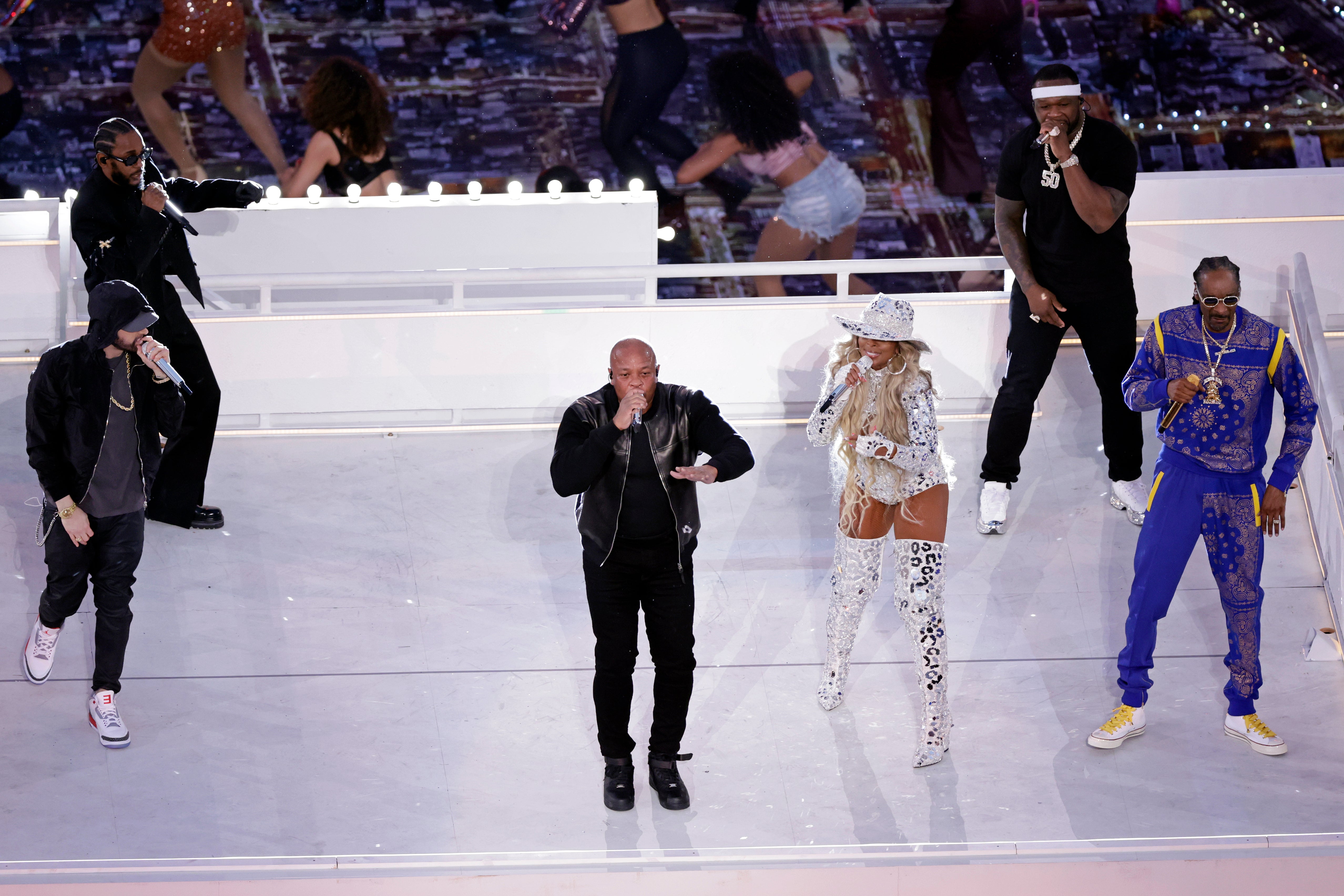 In the Super Bowl 2022 Halftime Show, the NFL Couldn't Boss Dr