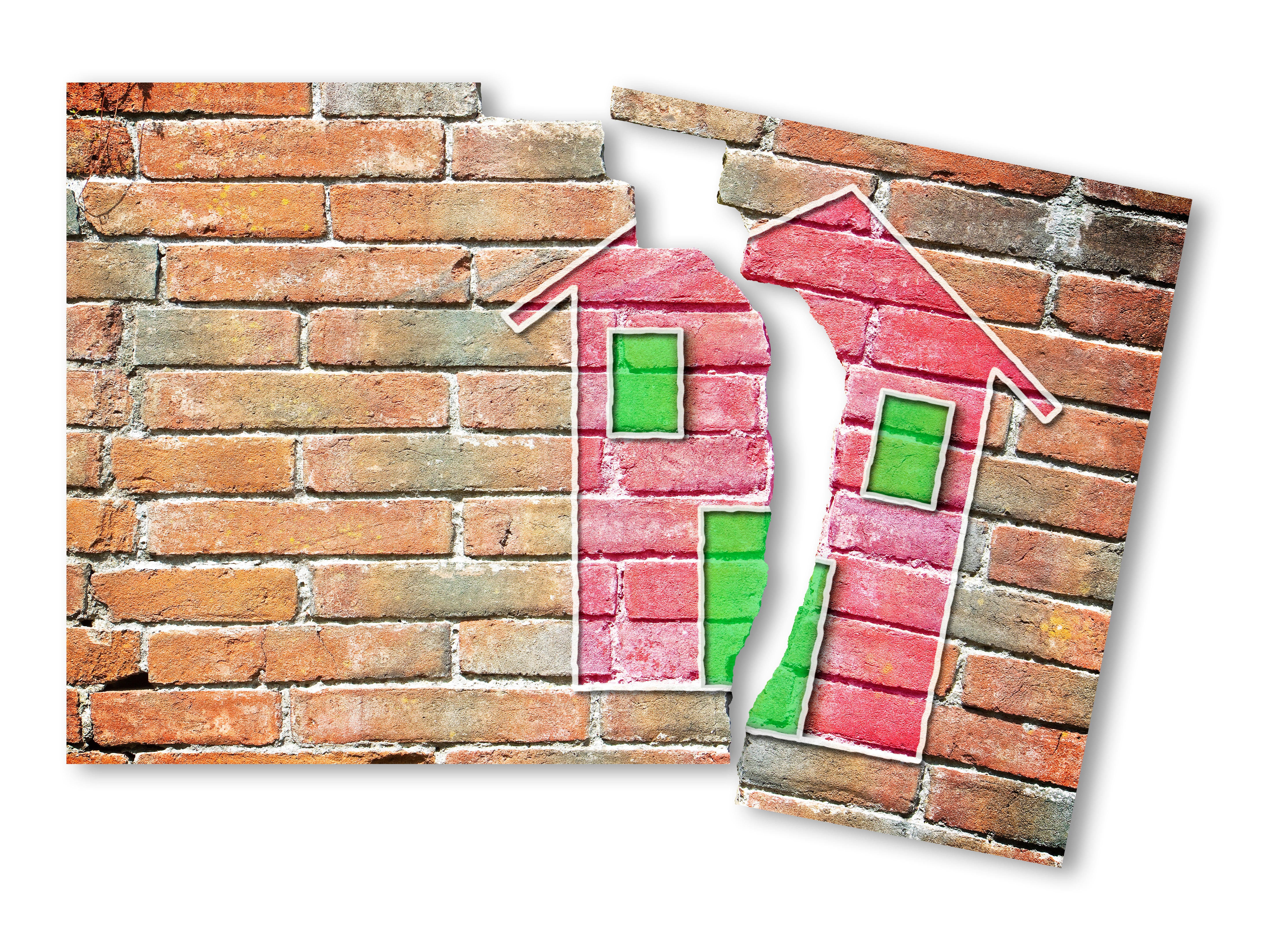 Could your home have subsidence? (Alamy/PA)