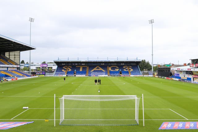 Mansfield have rearranged the kick-off for their game against Walsall at Field Mill next month (Isaac Parkin/PA)