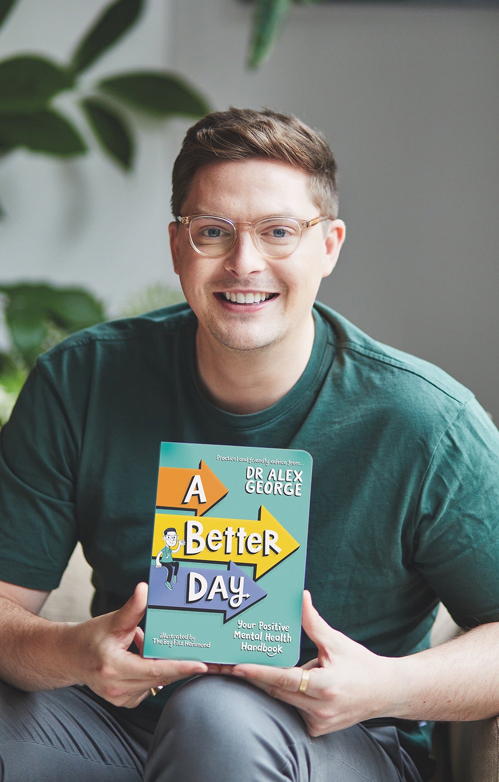 Dr Alex George with his new book ‘A Better Day’