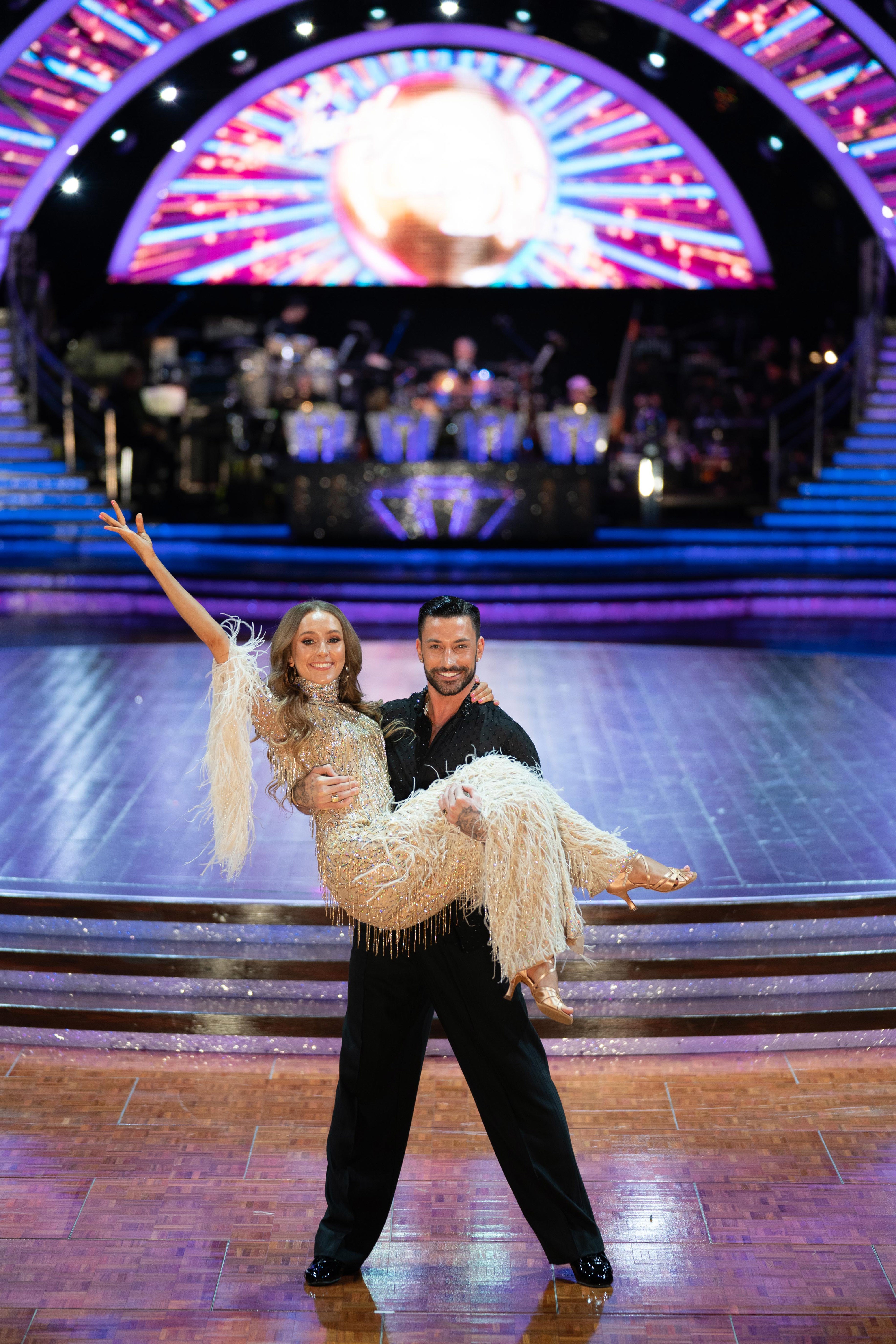 Rose Ayling-Ellis and Giovanni Pernice won Strictly Come Dancing in 2021 (Jacob King/PA)