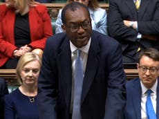 Britain’s rich to enjoy lion’s share of ?45bn tax cuts announced by Kwasi Kwarteng