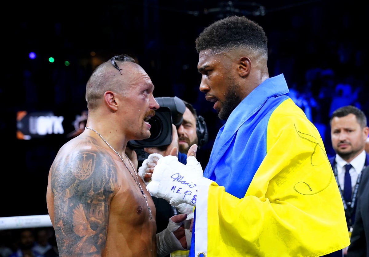 Oleksandr Usyk predicts Joshua vs Wilder and makes Tyson Fury revelation