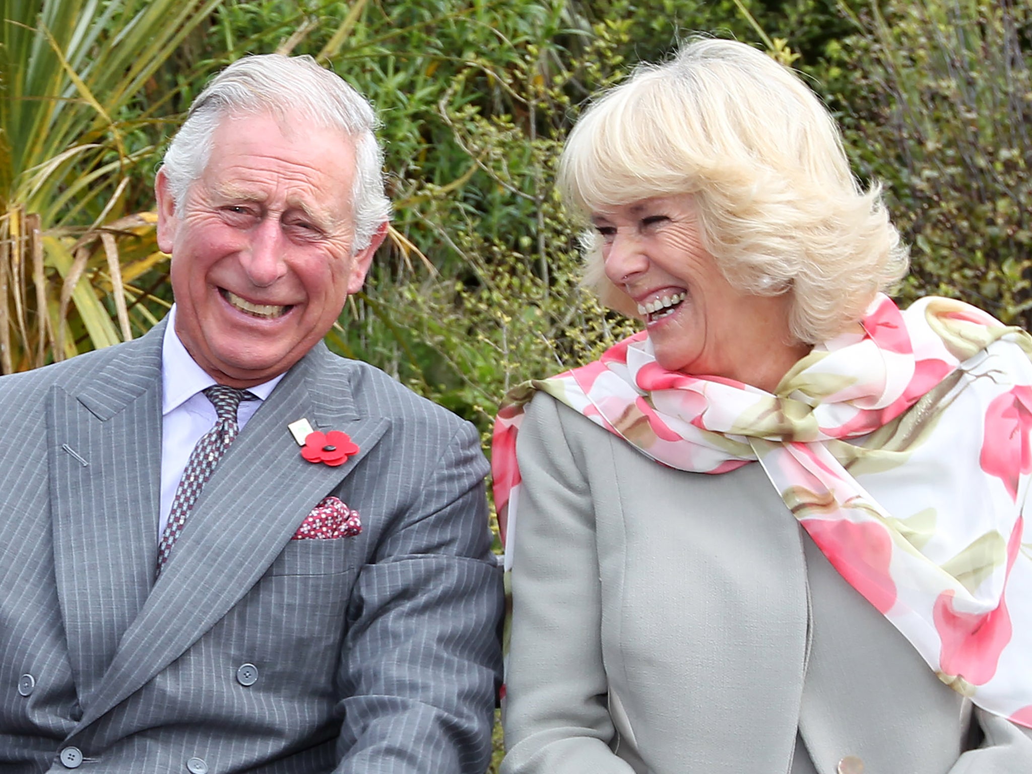 King Charles III and Camilla, Queen Consort, in 2015