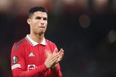 Cristiano Ronaldo: FA charge Manchester United forward over mobile phone incident at Everton