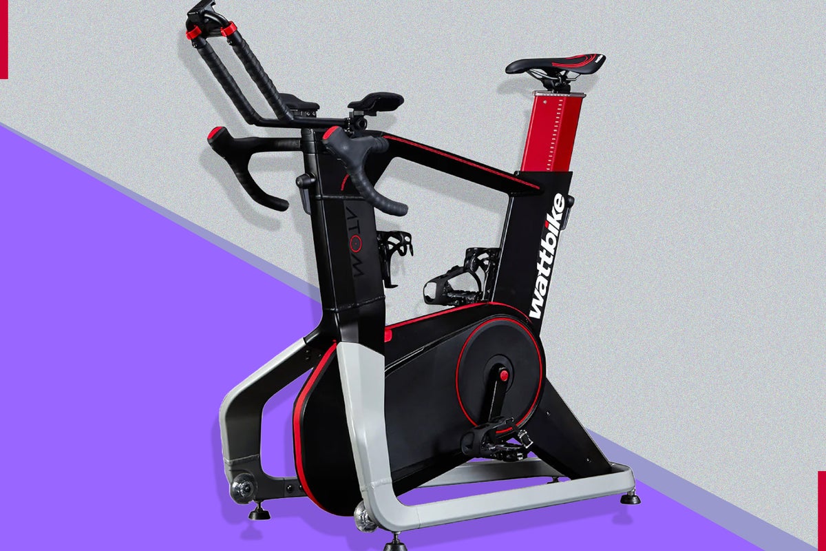 Wattbike Indoor Exercise Bike Compatible With Zwift Trainer Bikes
