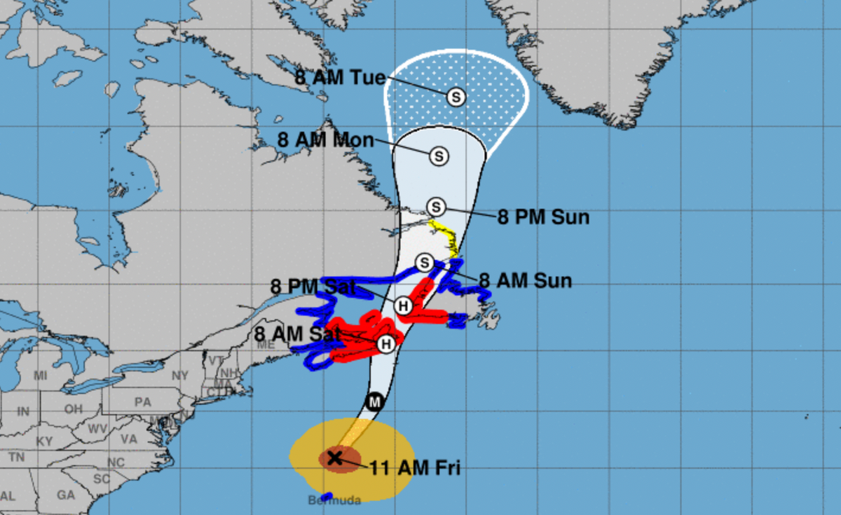 Hurricane Fiona path – live: Canada on track to be hit with ‘strongest ever’ category 2 storm