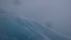 Wild waves rage in Atlantic Ocean as Hurricane Fiona heads toward Bermuda