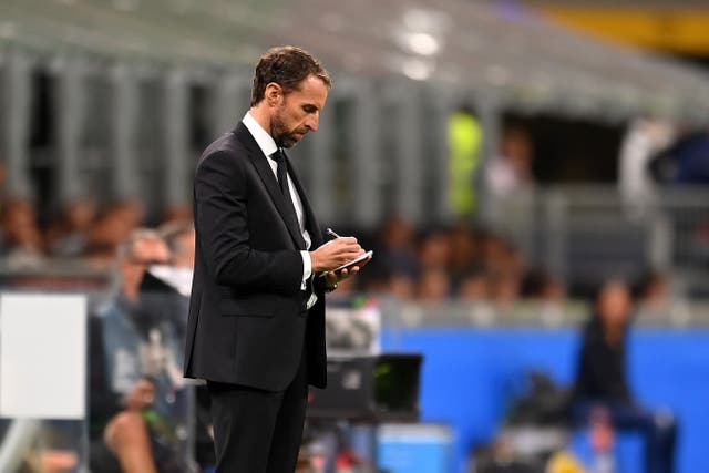 <p>Back to the drawing board... Southgate’s England look like a team enduring a series of substantial problems </p>