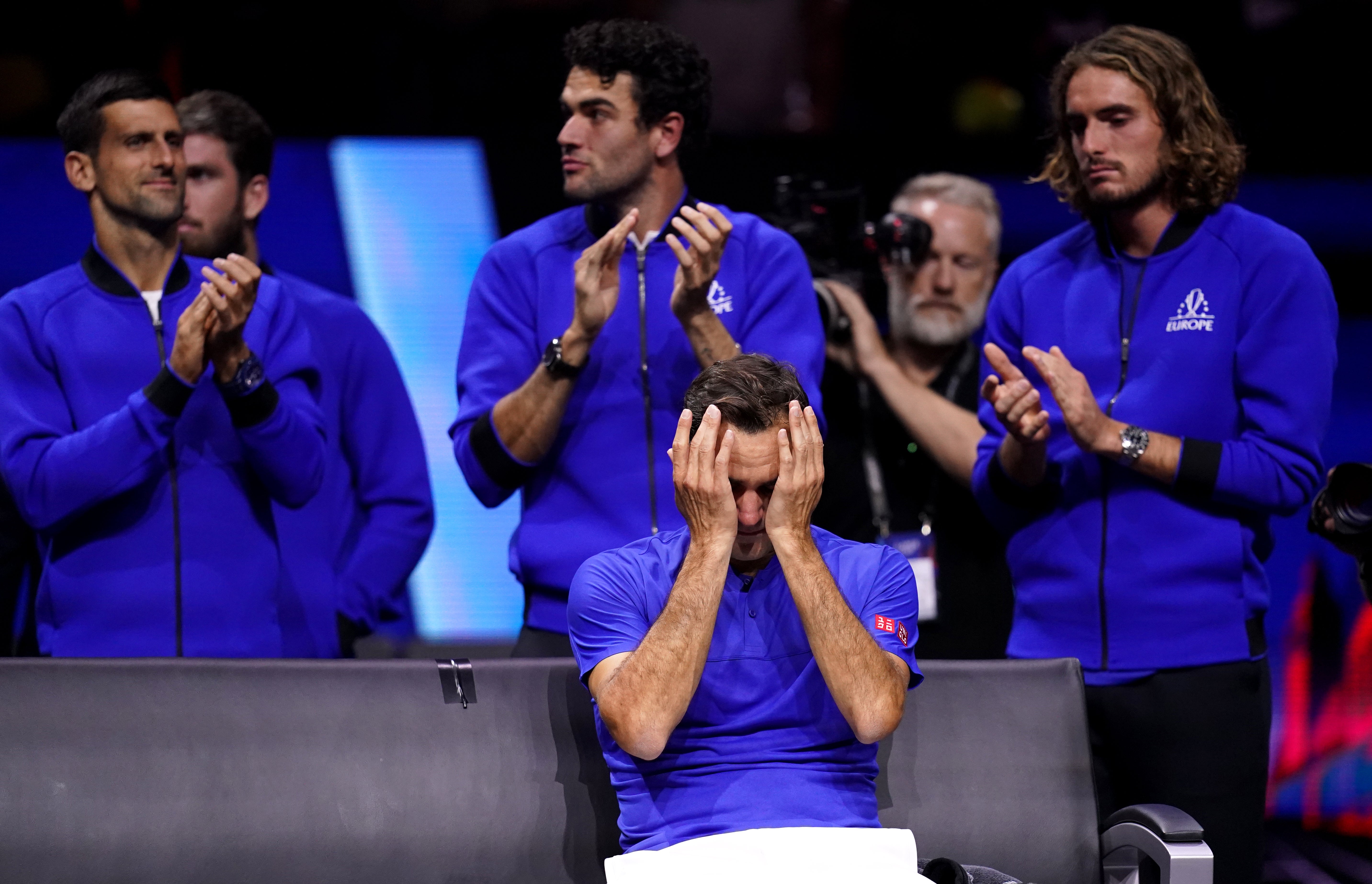 Roger Federer lost his final professional match (John Walton/PA)