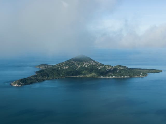 <p>Dauan Island is among the Torres Strait islands suffering with rising sea levels</p>