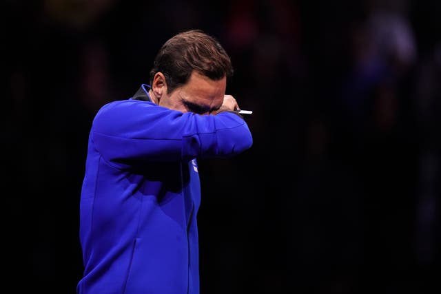 Roger Federer retired (John Walton/PA)